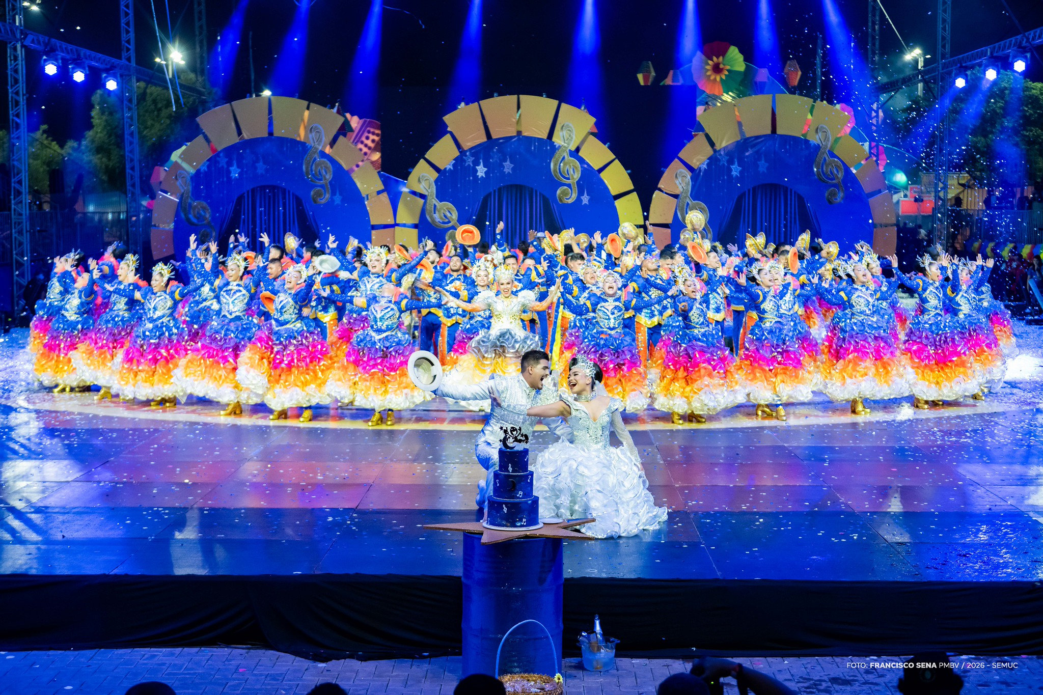 Quadrilha Eita Junino vence 'Grupo Diamante' e é campeã do arraial Boa Vista Junina 2026