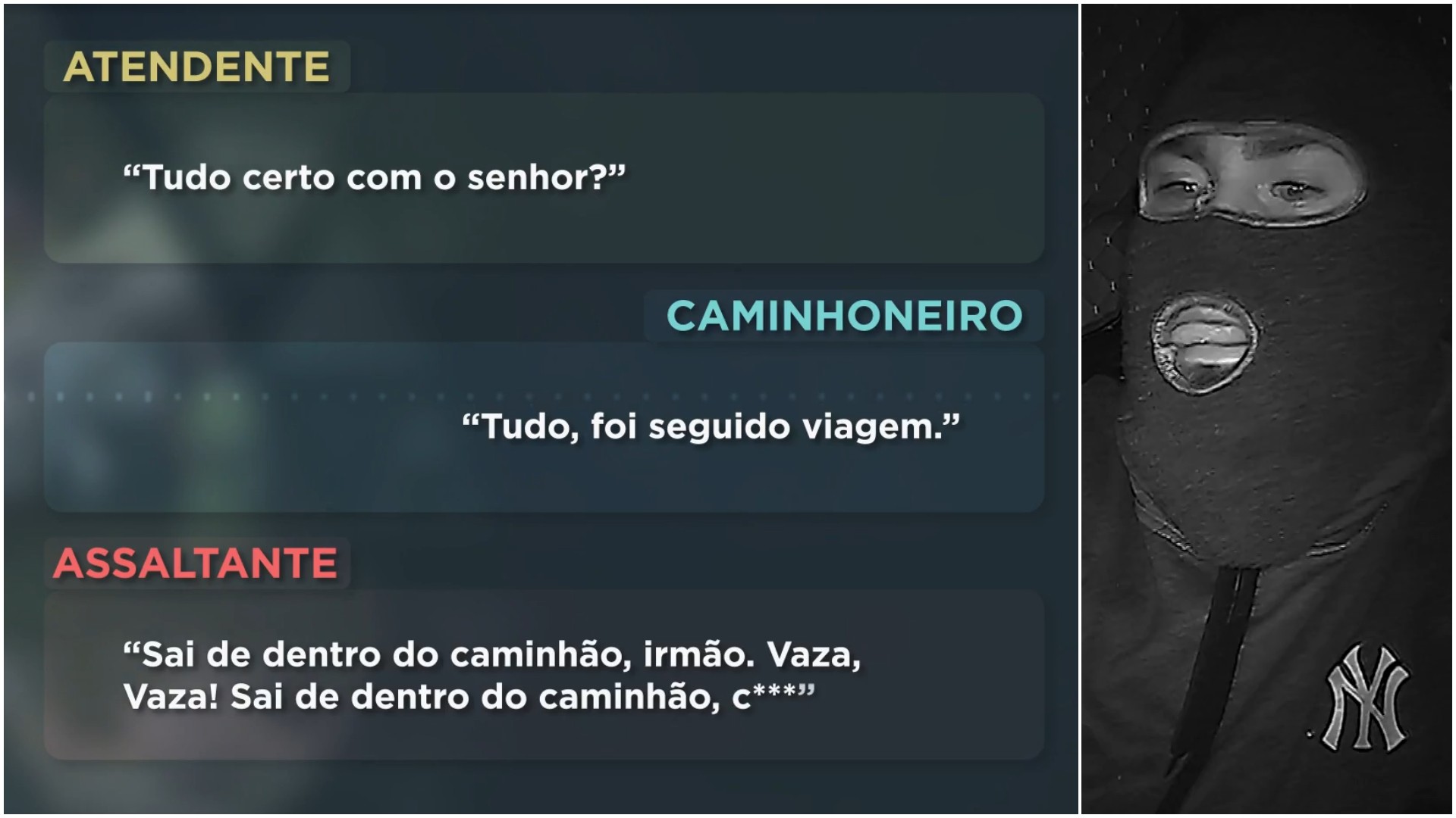 Imagens inéditas mostram assalto a caminhão e sequência que termina em tragédia com 6 mortos no Paraná