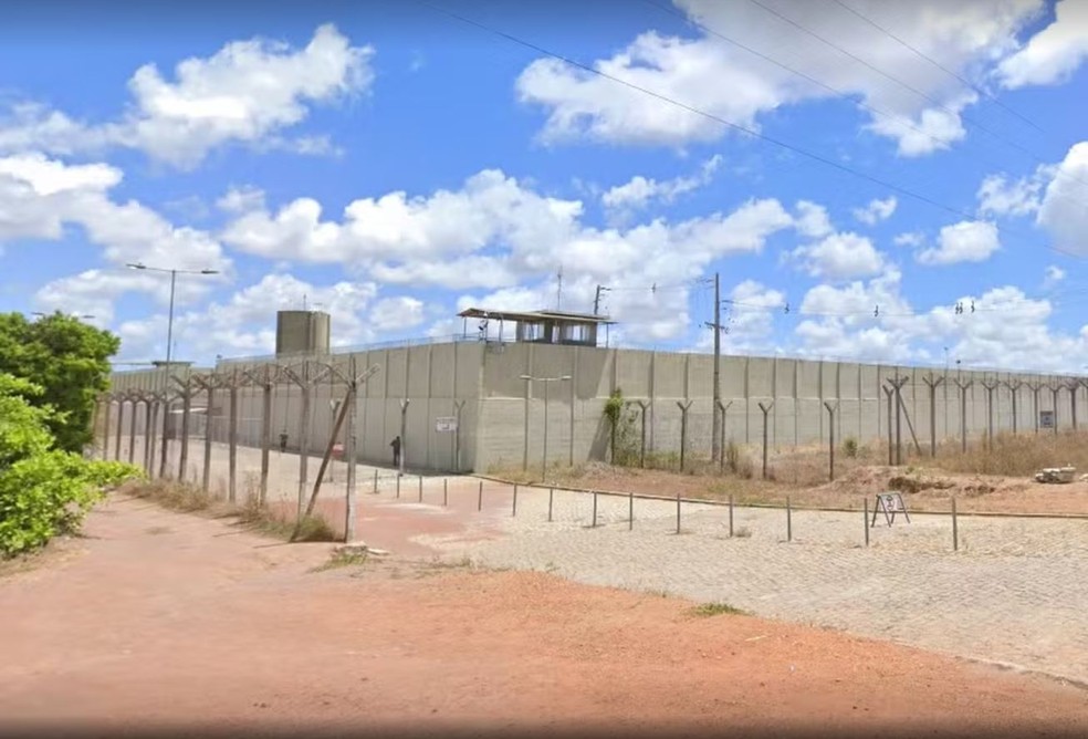 Cadeia Pública de Ceará-Mirim, na Grande Natal presídio penitenciária Dinorá Simas — Foto: Divulgação/Google Street View