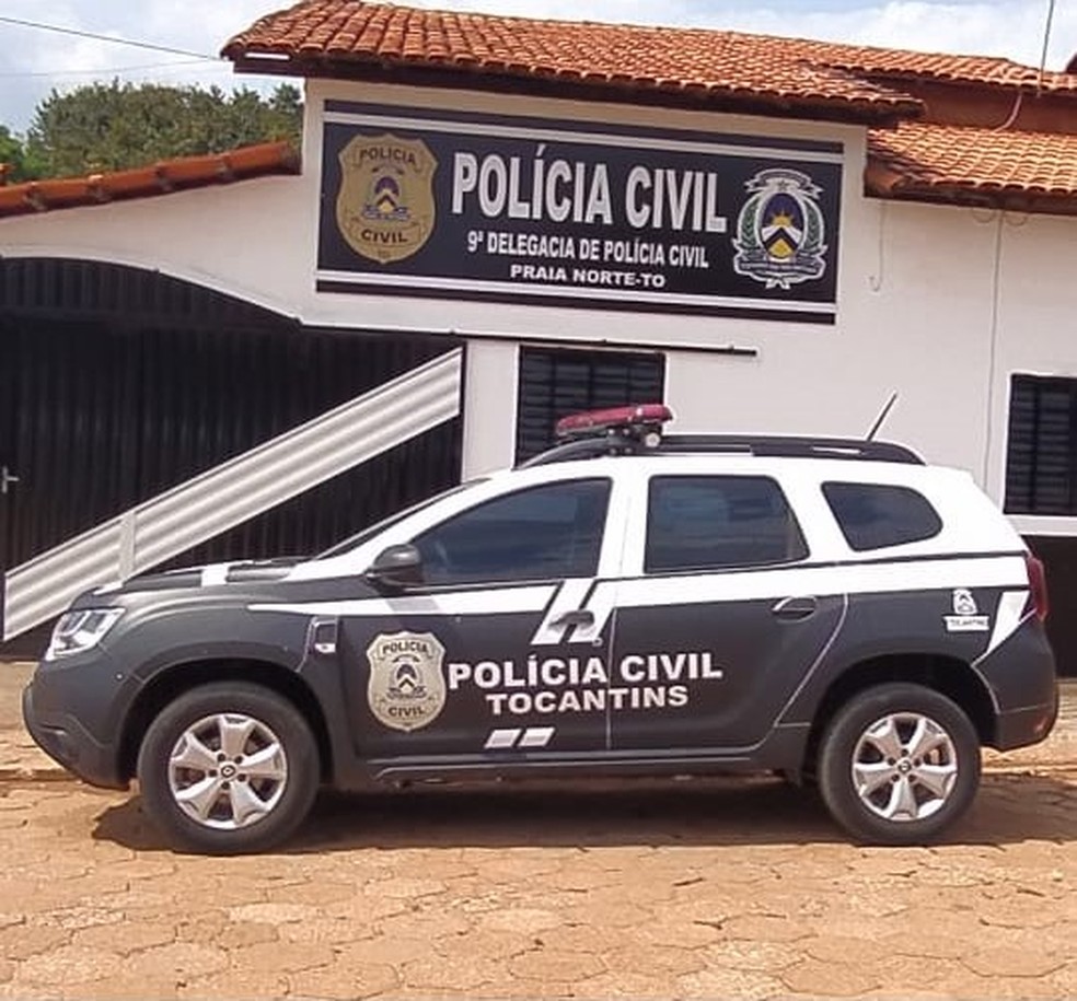 Delegacia de Praia Norte, no Tocantins — Foto: Divulgação/Polícia Civil