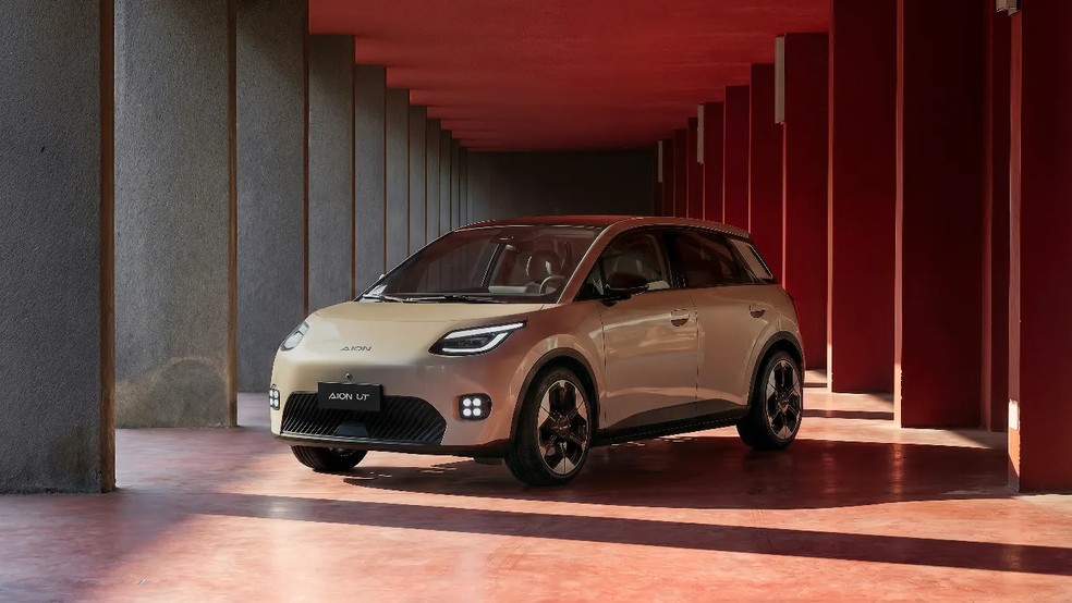 GAC Aion UT — Foto: divulgação/GAC