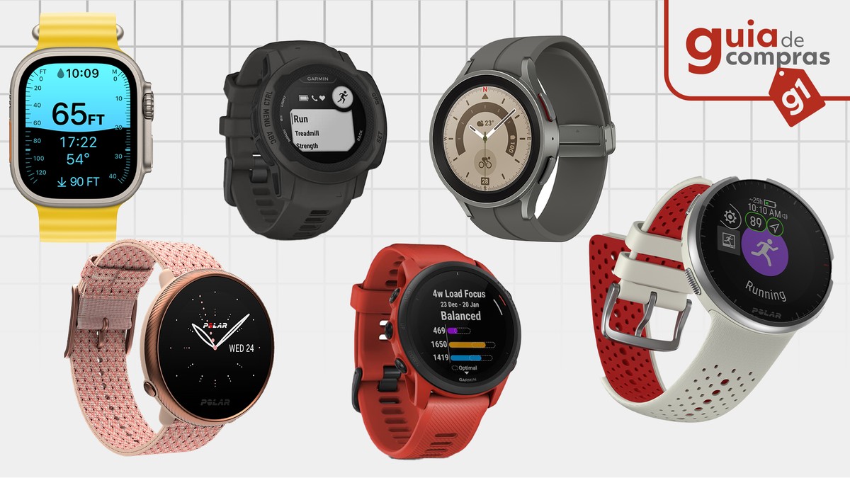 Smartwatch: g1 testa 3 relógios inteligentes lançados em 2022, Guia de  Compras