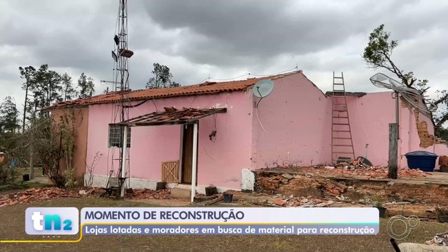 Defesa Civil diz que Porto Feliz foi atingida por microexplosão