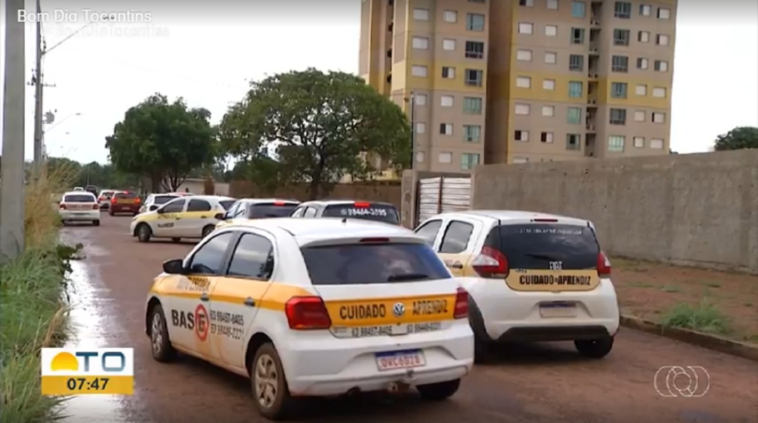 Baliza continua obrigatória nas aulas práticas para CNH no Tocantins, diz Detran