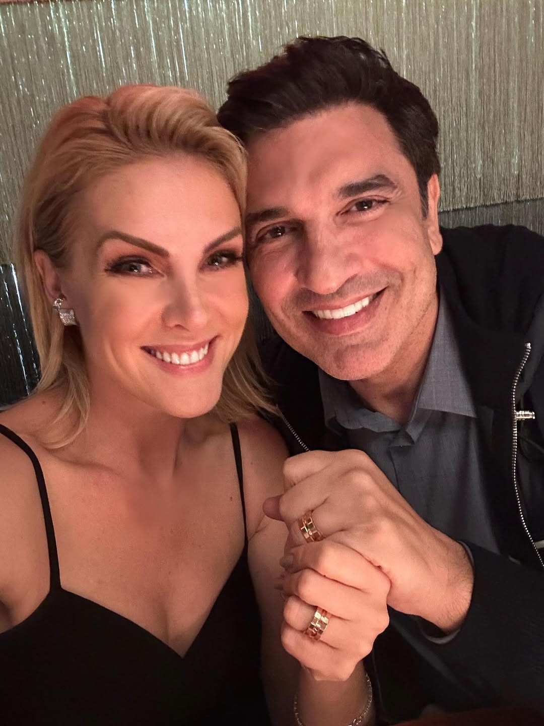 Ana Hickmann fala após cirurgia de Edu Guedes para retirada de tumor: ‘Certeza na cura’