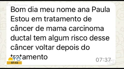 Telespectadores tiram dúvidas sobre Câncer de Mama no Bom Dia Responde