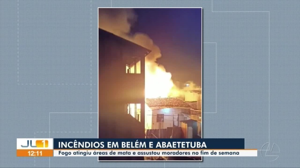 Incêndios no Pará: fim de semana registra diversos focos de fogo na Grande Belém e nordeste do estado