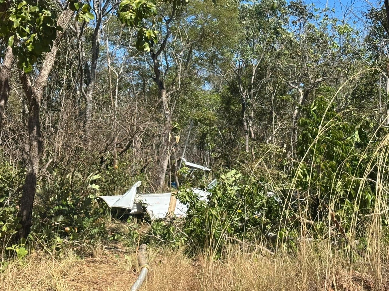 Aeronave de pequeno porte cai na zona rural de Palmas e deixa dois mortos