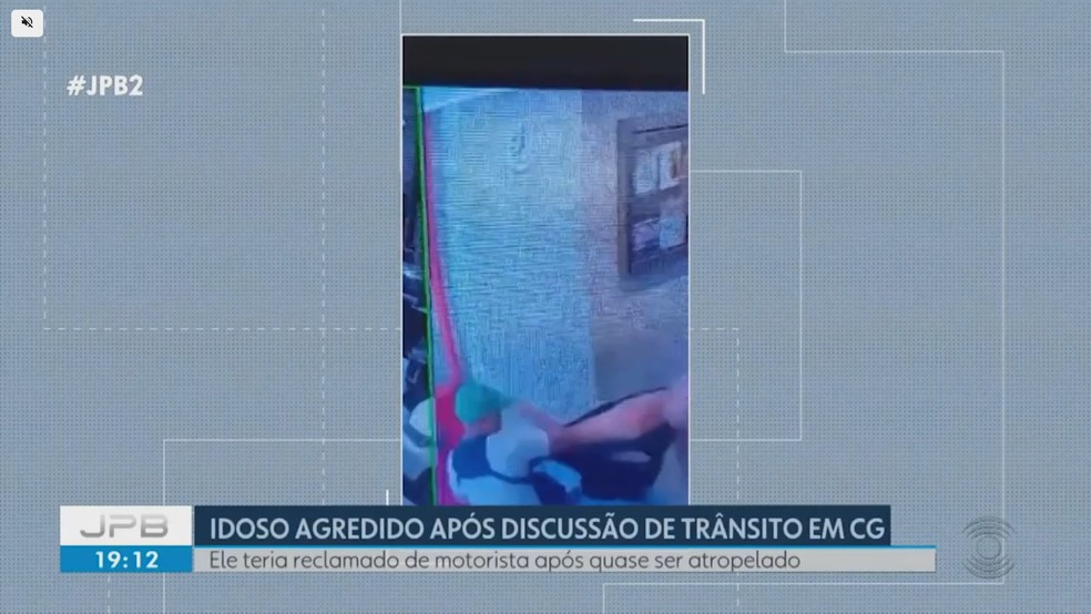 idoso denuncia agressao