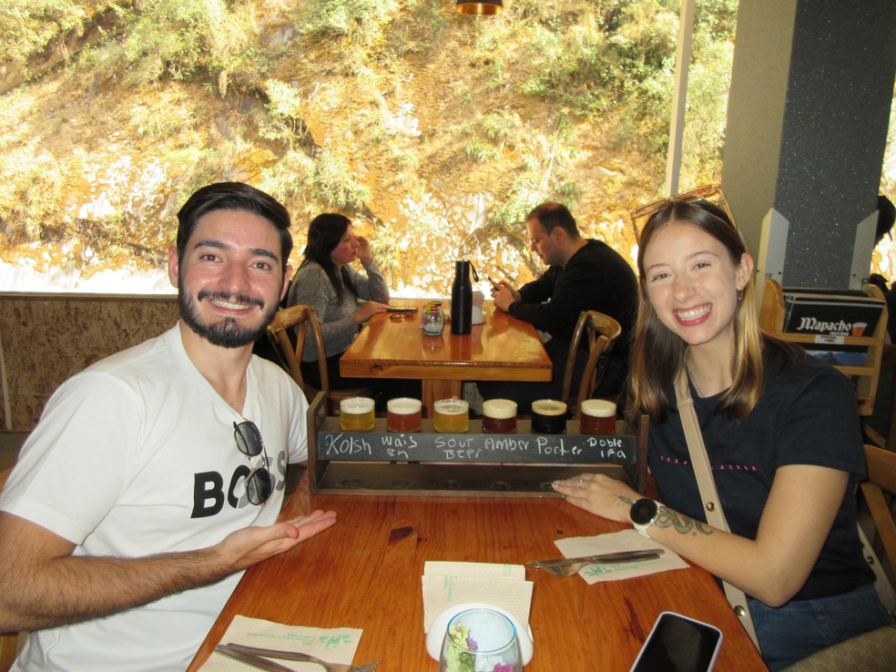 'Nômades digitais': casal do interior de SP muda de carreira para viver viajando pelo Brasil — Foto: Arquivo pessoal