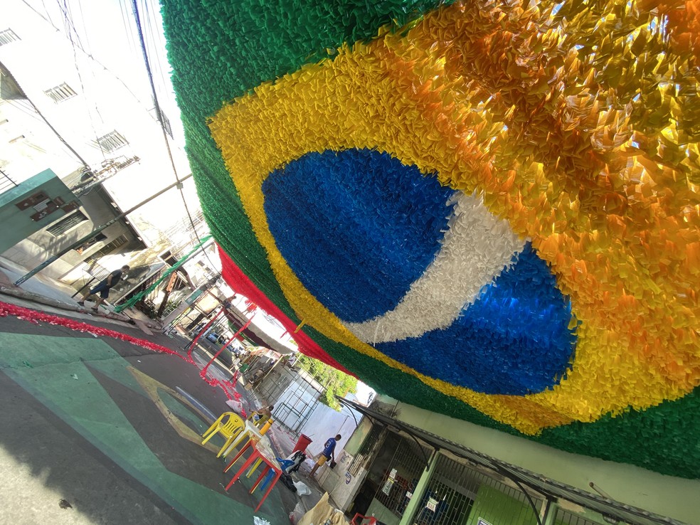 Decoração das 'Ruas da Copa' de Manaus ganha repercussão