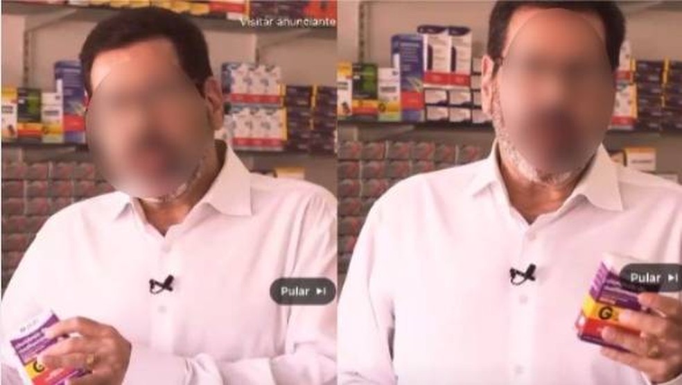 Falso mdico traz informaes falsas sobre medicamento contra a diabetes e divulga suplemento alimentar  Foto: Reproduo