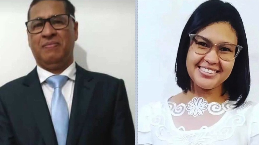Pastor Antonio Carlos Barbosa e a filha Talita Loren Barbosa, de 29 anos, morreram em um acidente na BR-101, em Aracruz, ESa de 29 anos morreu — Foto: Reprodução/TV Gazeta