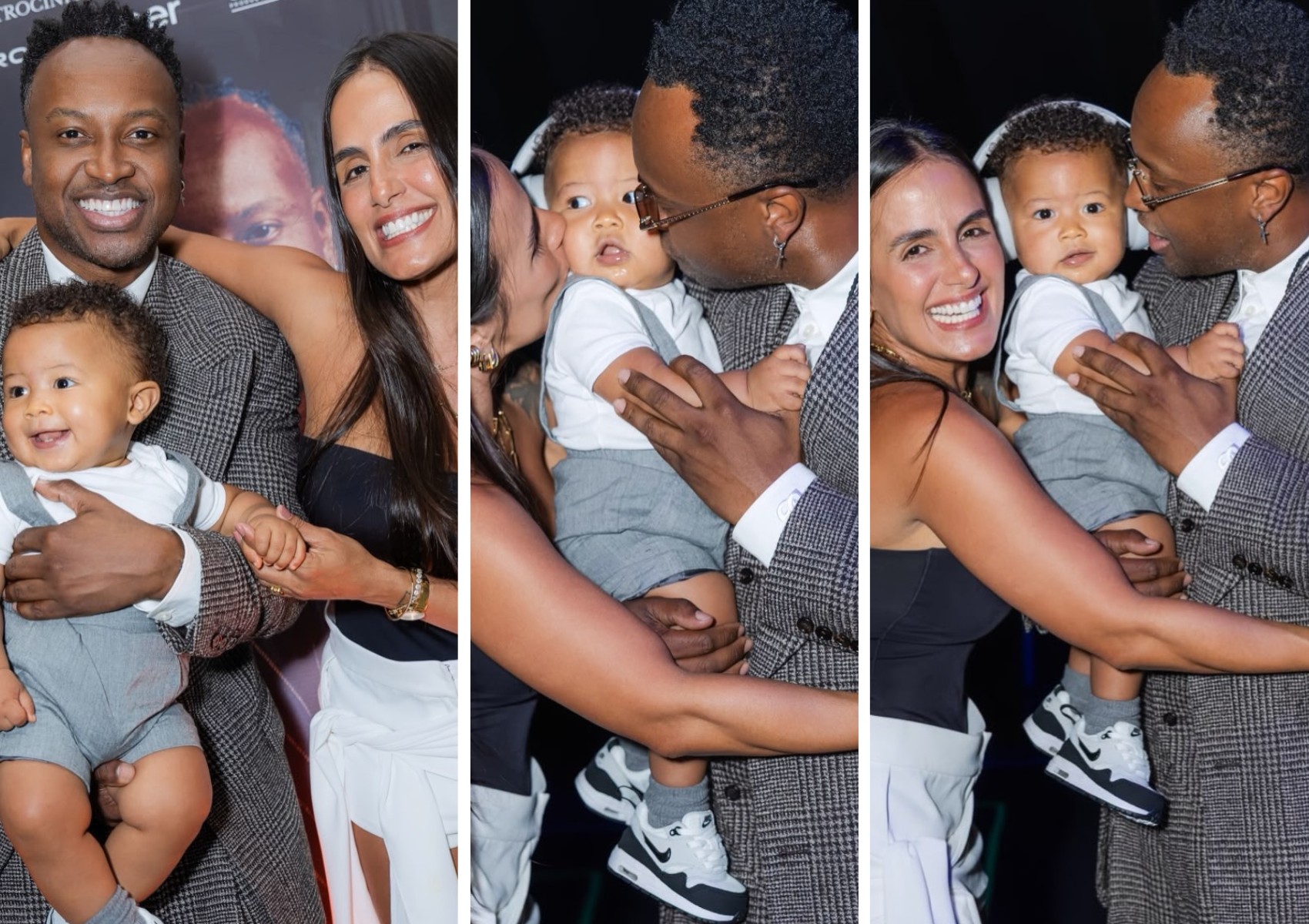 Filho de Thiaguinho e Carol Peixinho vê show do pai pela primeira vez, em Salvador: 'Cantei diferente'