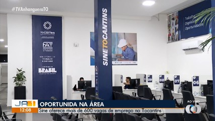 Sine disponibiliza mais de 600 vagas de emprego no Tocantins