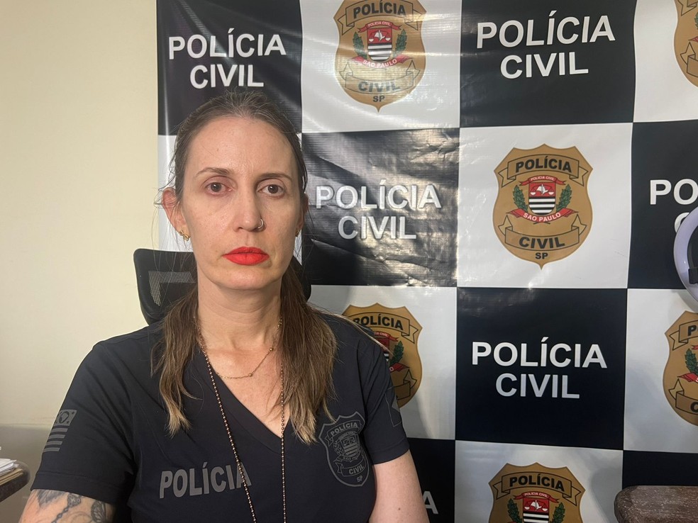 Delegada Olívia dos Santos Fonseca, da DDM de Piracicaba — Foto: Heitor Moreira/ EPTV