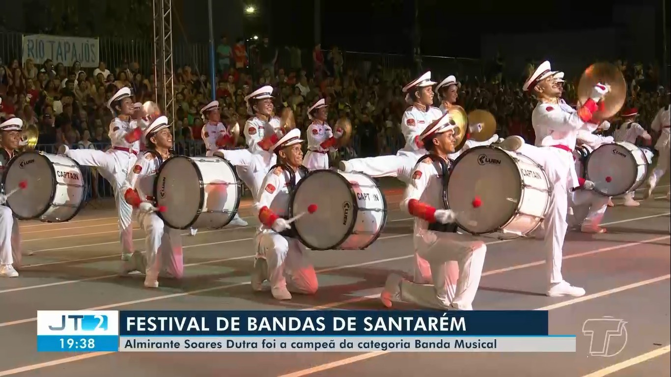 Escola Almirante Soares Dutra vence o Festival de Bandas de Santarém 2026