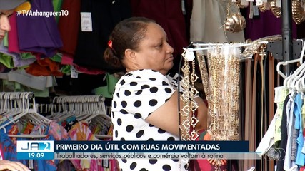 Trabalhadores, serviços públicos e comércio voltam à rotina no 1º dia útil de 2025