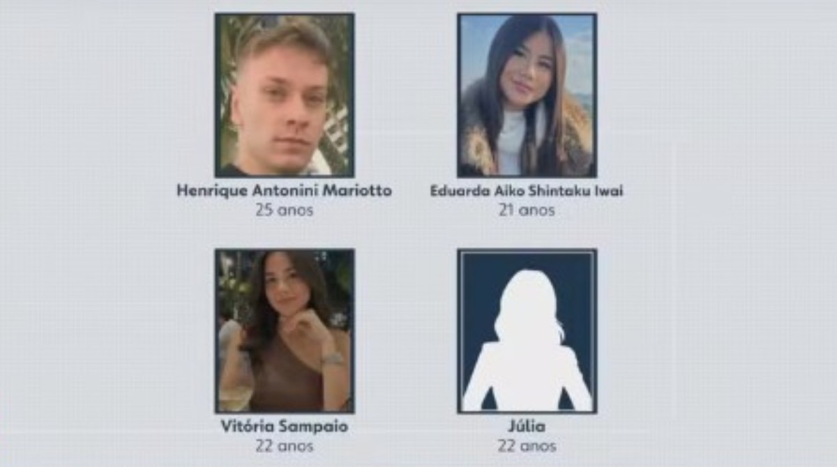 Parentes e amigos se despedem dos jovens mortos em acidente no Rodoanel, em São Bernardo