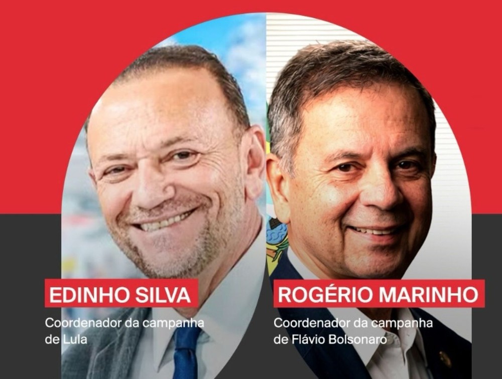 Coordenadores de Lula e Flávio Bolsonaro debatem estratégias de campanha nesta segunda-feira na GloboNews