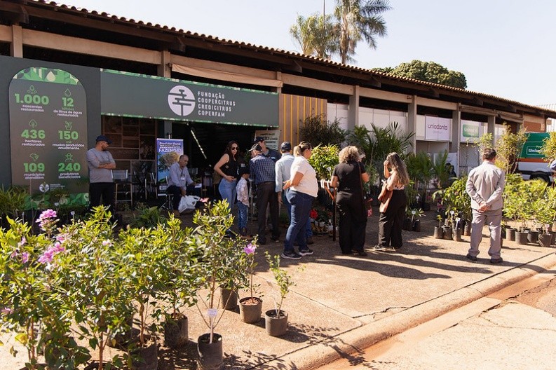 Fundação mostrou na Coopercitrus Expo como sustentabilidade gera valor no campo