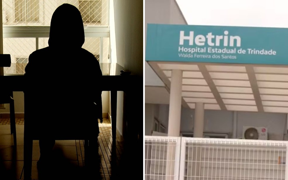 Médica denuncia que foi detida após policiais exigirem atendimento prioritário no Hospital Estadual de Trindade (Hetrin) — Foto: Reprodução/TV Anhanguera