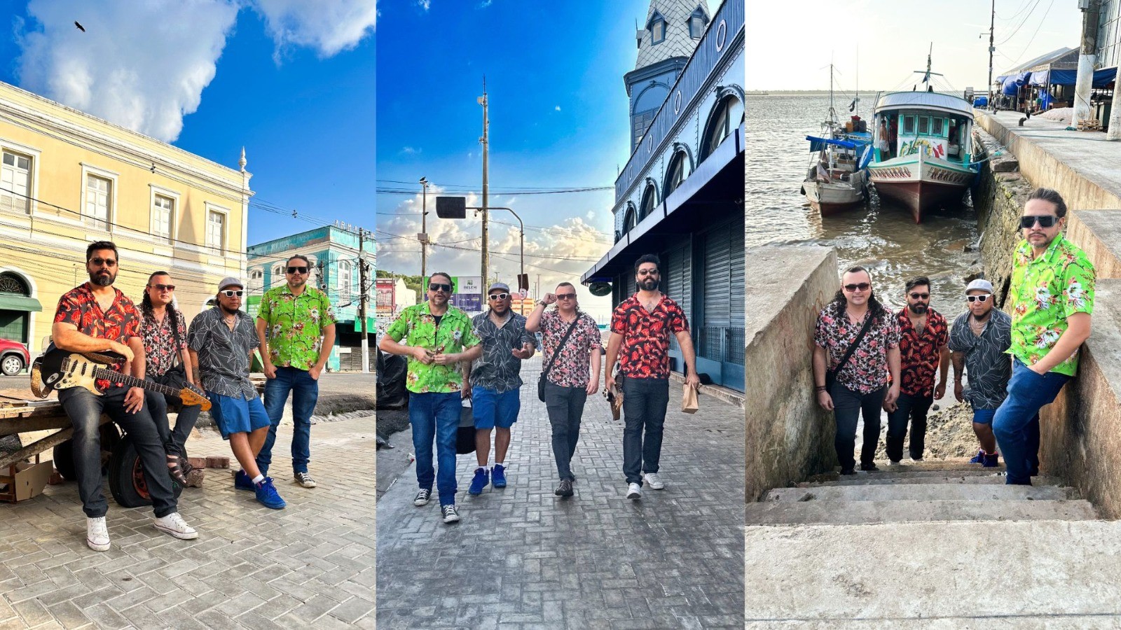 Grupo paraense Lambada Social Club faz turnê pelo Nordeste com shows e trocas com artistas locais