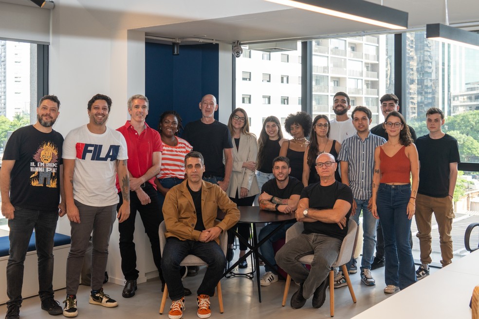 Na agência D’OM, a adoção do trabalho híbrido resultou em produtividade e integração — Foto: Mario Furtado/ D'OM