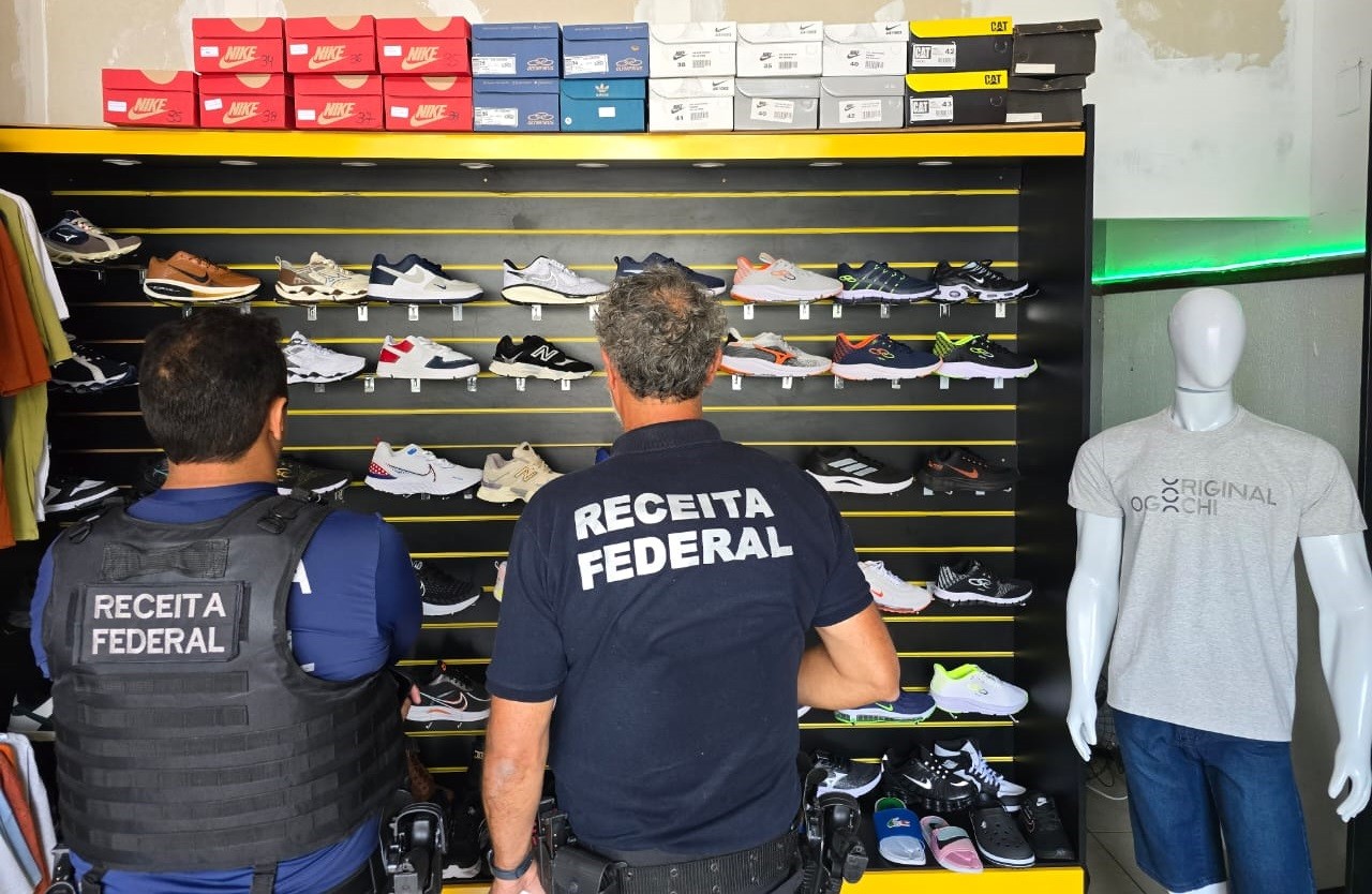 Operação contra contrabando e venda de produtos piratas apreende R$ 650 mil em mercadorias no Sul de MG