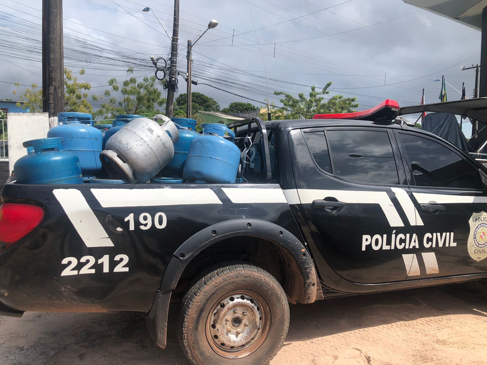 Operação da PC de combate à venda irregular de gás detém duas pessoas no Santarenzinho e Jutaí, em Santarém