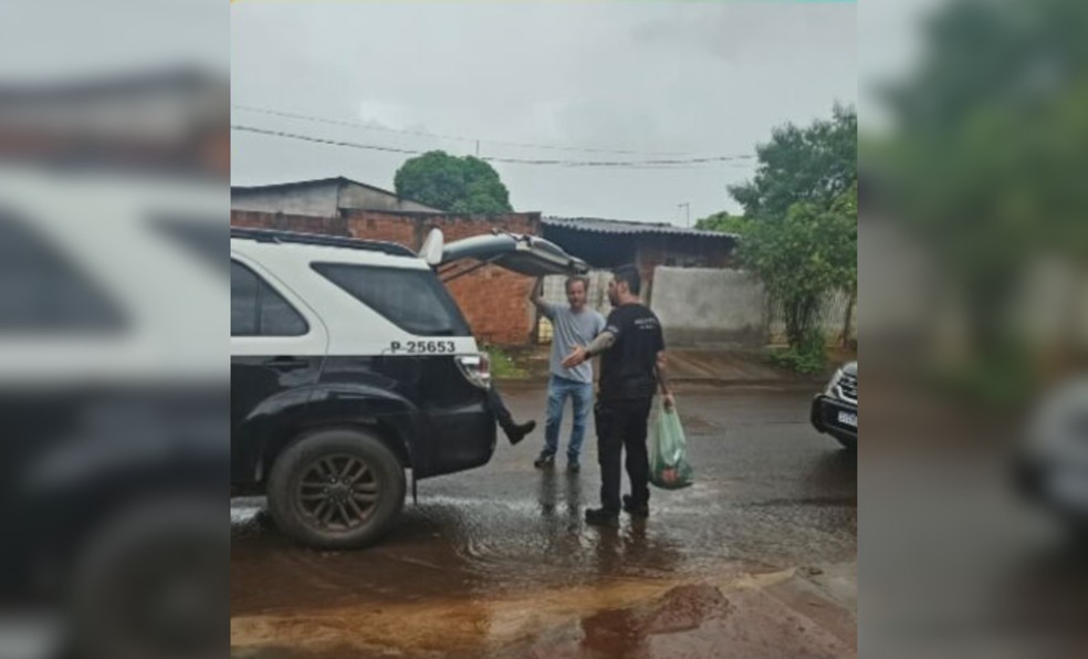 Suspeito de armazenar conteúdo sexual infantil é solto após audiência de custódia em Andradina (SP) — Foto: TV TEM/Reprodução