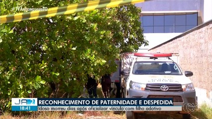 Idoso é encontrado morto em Palmas dias após oficializar vínculo com filho adotivo