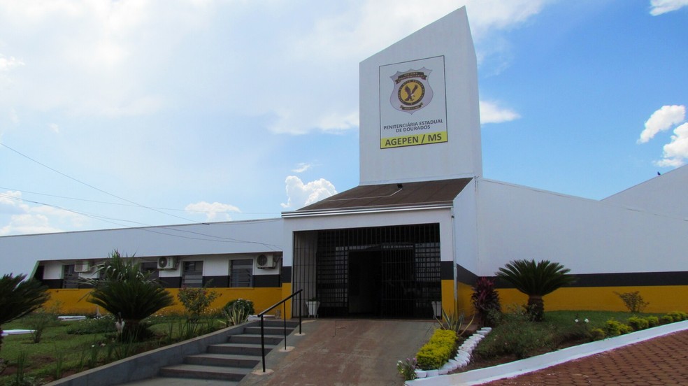 Penitenciária Estadual de Dourados  — Foto: Reprodução/Agepen