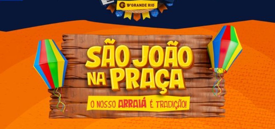 TV Grande Rio lança programação do São João na Praça 2026 
