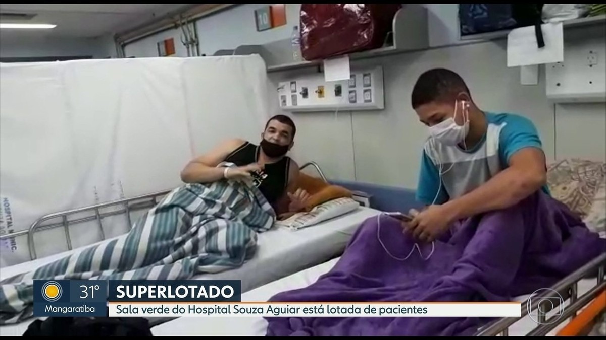 Pacientes Aguardam Por Cirurgia Em Sala Superlotada Do Hospital Souza Aguiar No Centro Do Rio 4363