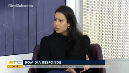 Médica fala sobre doenças inflamatórias intestinais no Bom Dia Responde