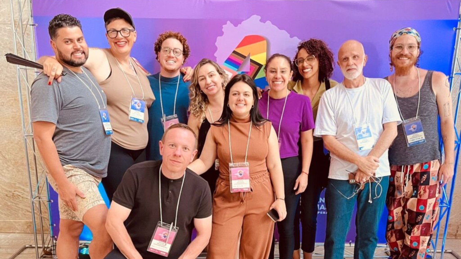 Poços participa da conferência estadual dos direitos da população LGBTQIAPN+