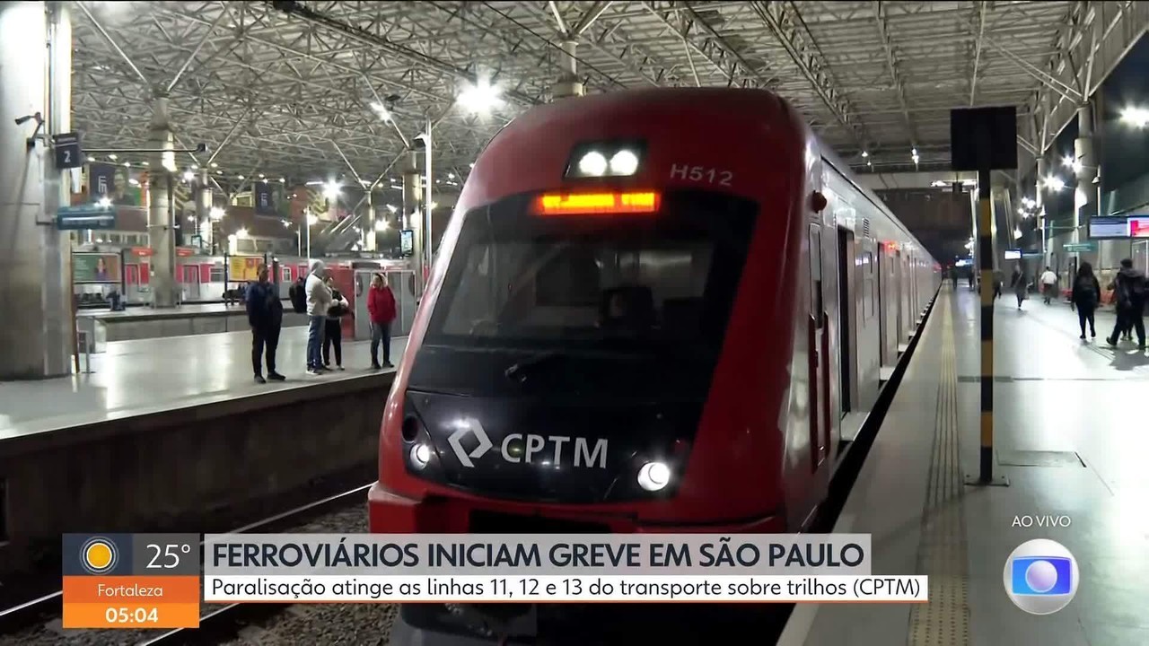 Gestão Tarcísio cria plano de contingência com reforço de metrôs e trens privados, além de ônibus Paese, por causa da greve em 3 linhas da CPTM