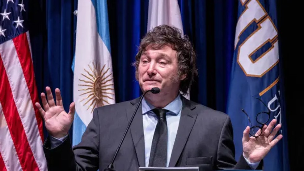 javier milei presidente da argentina e contra a proposta de taxacao