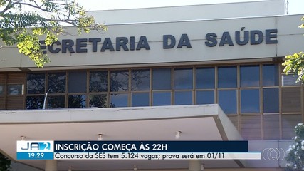 Inscrições para o concurso da Saúde iniciam nesta segunda-feira (10)