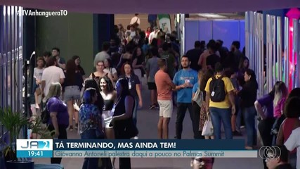 Giovanna Antoneli palestra neste sábado (24) no Palmas Summit