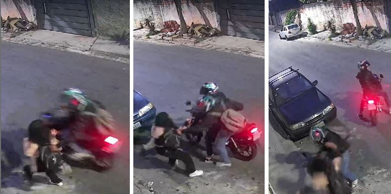 VÍDEO: Jovem pede para assaltantes armados devolverem seu celular roubado: 'Lutei muito por isso'
