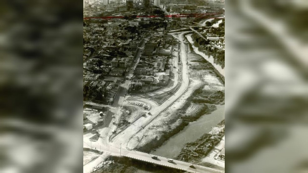 Cartão postal e marco urbano de Sorocaba (SP), Avenida Dom Aguirre completa 50 anos — Foto 1: Acervo do Jornal Cruzeiro do Sul — Foto 2: Fernando Bellon/TV TEM