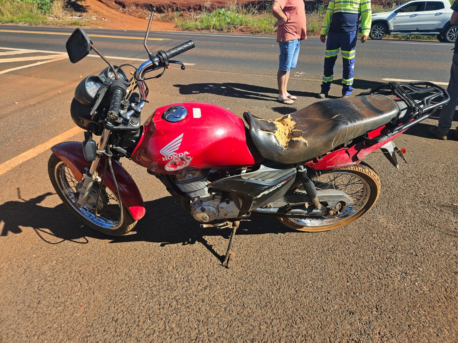 Motociclista morre em acidente na MGC-452, em Uberlândia