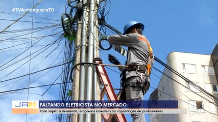 Empresas investem em capacitação de eletricistas no Tocantins