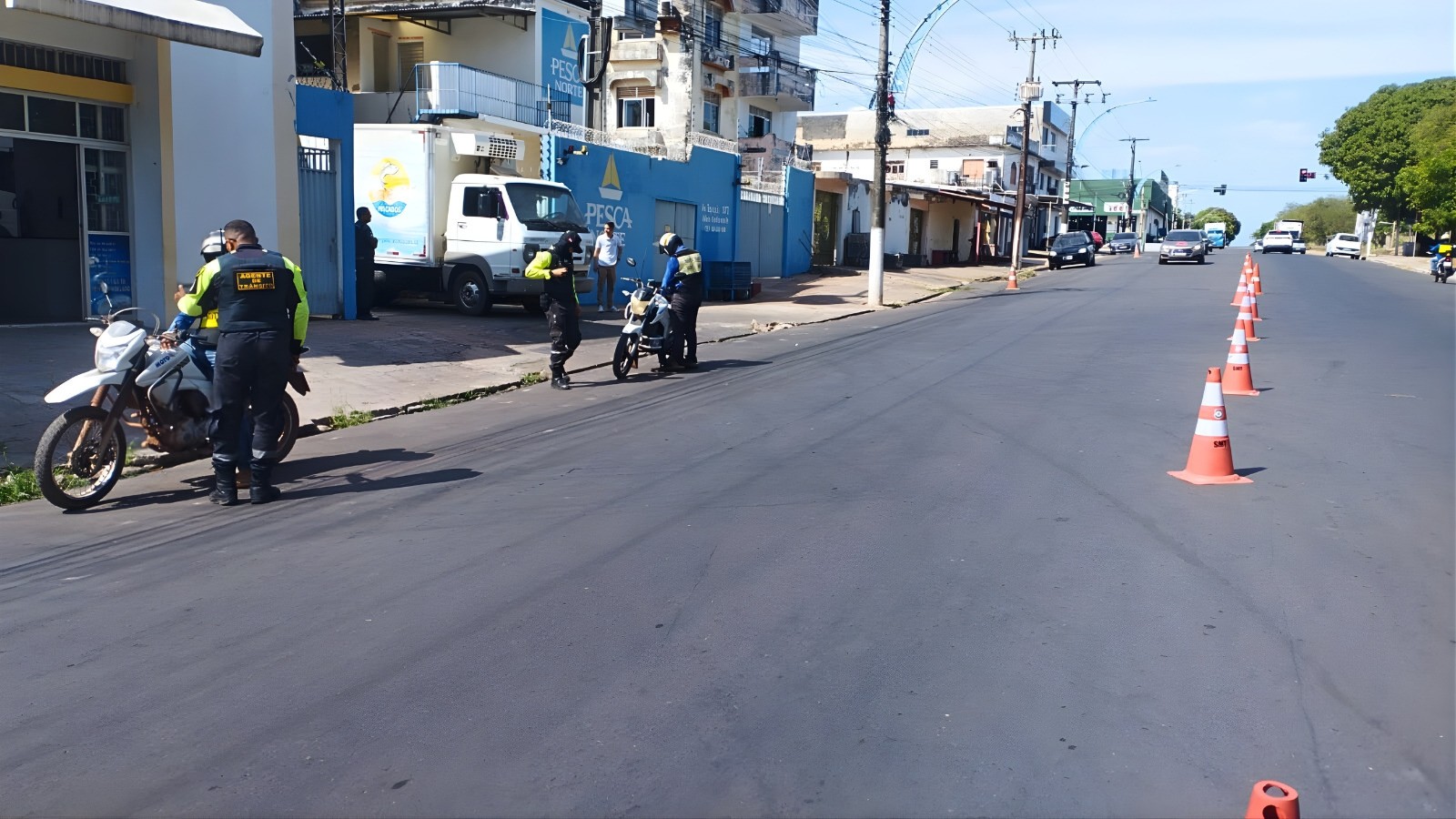 SMT intensifica fiscalização para coibir transporte irregular em motocicletas em Santarém