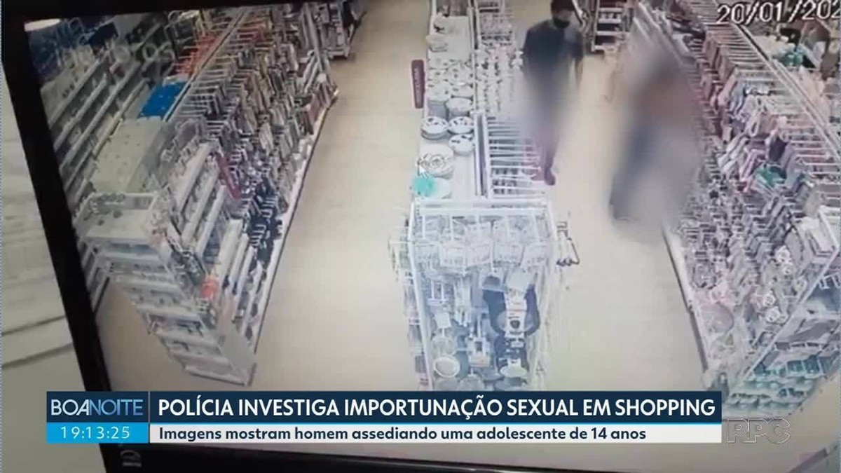 Polícia investiga caso de importunação sexual em shopping de Curitiba