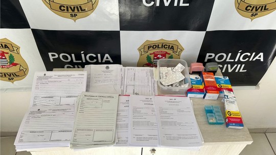 Polícia indicia enfermeira suspeita de falsificar receitas e furtar medicamentos - Foto: (Reprodução/EPTV)