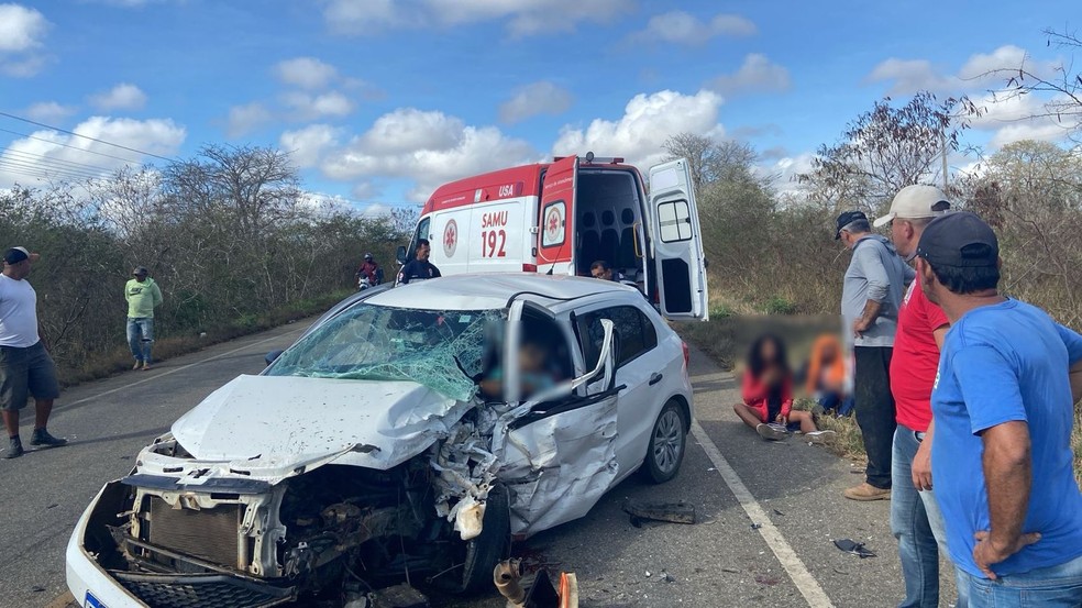 Acidente na SE-175 — Foto: Vagner Teixeira