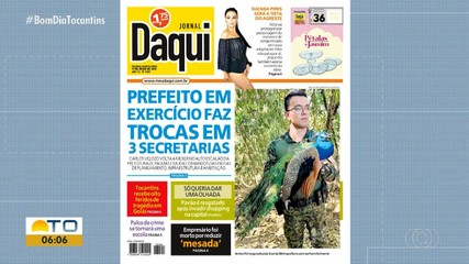 Confira os assuntos em destaque no Jornal Daqui